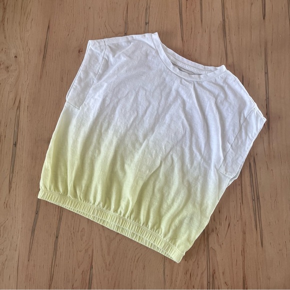 Old Navy Ombre Cropped Shirt - Picture 1 of 3